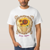 Watercan Zonnebloem T-shirt (Voorkant)