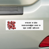 watercellen bumpersticker (Op auto)