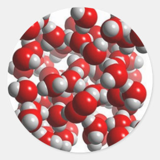 watercellen ronde sticker