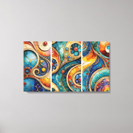 watercircus canvas afdruk