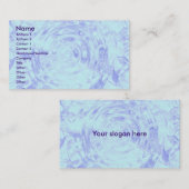 Watercirkels Visitekaartje (Voorkant / Achterkant)