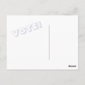 Watercoconto STEMMING Briefkaart (Achterkant)