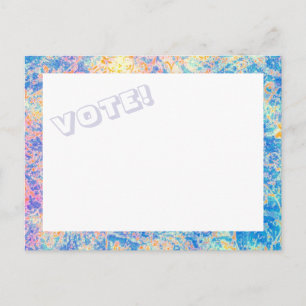 Watercodus STEMMING! postwissel Briefkaart