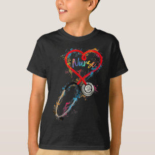 Watercol Nurse Life Nursing Nurse Week 2025 T-shirt