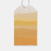 Watercolor Abstract Cadeaulabel (Achterkant)