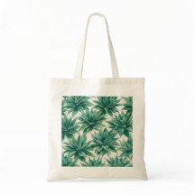 Watercolor Agave Succulent Patroon