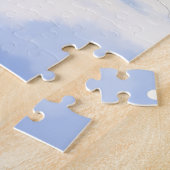 Watercolor Airedale Terrier Snowy Christmas Legpuzzel (Zijkant)