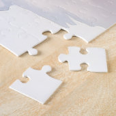 Watercolor Akita Gingerbread House Christmas  Legpuzzel (Zijkant)