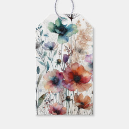 Watercolor Alcohol Ink is in het Nederlands: Water Cadeaulabel