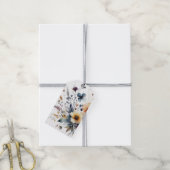 Watercolor Alcoholinkt Cadeaulabel (Met Touw)