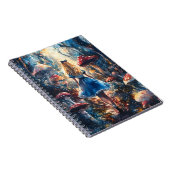 Watercolor Alice in Wonderland Notitieboek (Rechterzijde)