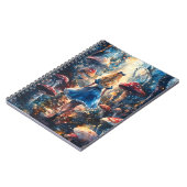 Watercolor Alice in Wonderland Notitieboek (Linkerzijde)