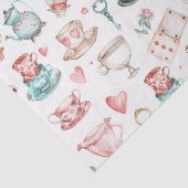 Watercolor Alice Pattern  Tissuepapier (Detail)