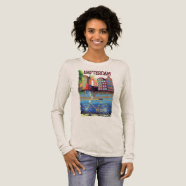 Watercolor Amsterdam Netherlands Tee Tri-Blend Shirt