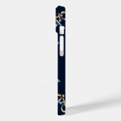 Watercolor Ankers Navyblauw Case-Mate iPhone Case (Achterkant / Links)