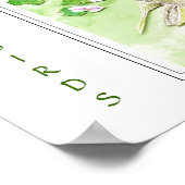 Watercolor  Anna's Hummingbird -Bird  Print (Hoek)