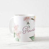 Watercolor Appelbloesems Oma Koffiemok (Voorkant links)
