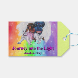 Watercolor Art Boy Riding white Lioness Woman Love Cadeaulabel