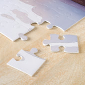 Watercolor Australian Terrier Tabletop Christmas Legpuzzel (Zijkant)