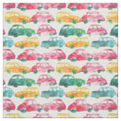 Watercolor Auto Parade Stof (Swatch)