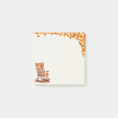 Watercolor Autumn Rocking Chair Post-it® Notes (Voorkant)