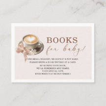 Watercolor baby is het brouwen van koffie  baby sh