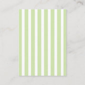 Watercolor baby shower - display shower informatiekaartje (Achterkant)