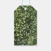 Watercolor Babyhertje Baby Shower Cadeaulabel (Achterkant)