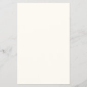 Watercolor Bakery Cupcake Elegante Service Menu (Achterkant)