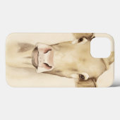 Watercolor Barn Animals | Cow Case-Mate iPhone Case (Achterkant (horizontaal))