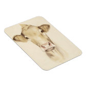 Watercolor Barn Animals | Cow Magneet (Rechterzijde)
