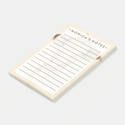 Watercolor Barn Animals | Cow Post-it® Notes (Schuin)