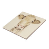 Watercolor Barn Animals | Cow Tegeltje (Zijkant)