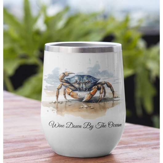 Watercolor Beach Crab, custom