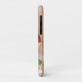 Watercolor Beagle & Bloemen Case-Mate iPhone Case (Achterkant/links)