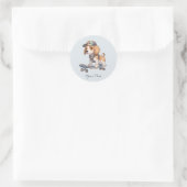 Watercolor Beagle Sticker (Tas)