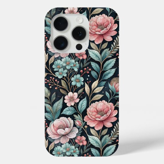 Watercolor Beautiful Wildflowers  Case-Mate iPhone Case (Achterkant)