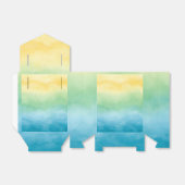 watercolor bedankdoosjes (Uitgevouwen)