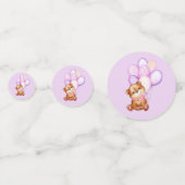Watercolor Beer Baby Shower Confetti (Voorkanten)