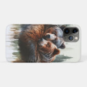 Watercolor Beren Rustieke Wildernis Case-Mate iPhone Case (Achterkant (horizontaal))