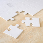 Watercolor Bergamasco Shepherd Cabin Christmas Legpuzzel (Zijkant)