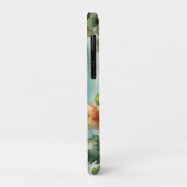 Watercolor berglandschap Case-Mate iPhone case (Achterkant/links)