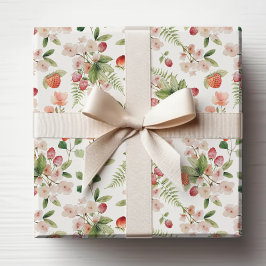 Watercolor Bessen Cadeaupapier