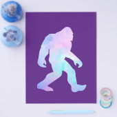 Watercolor Bigfoot Flyer (Enkel)