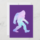 Watercolor Bigfoot Save The Date (Voorkant)