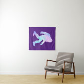 Watercolor Bigfoot Wandkleed (In Situ (horizontaal))