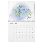 Watercolor Bladeren 2026 Kalender | Botanische Nat (Jan 2027)