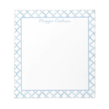 Watercolor Blau Notitieblok