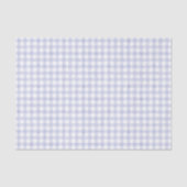 Watercolor Blauw Geruit Tissuepapier (Voorkant)
