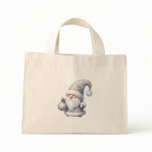 Watercolor Blauwe Kerstman Illustratie